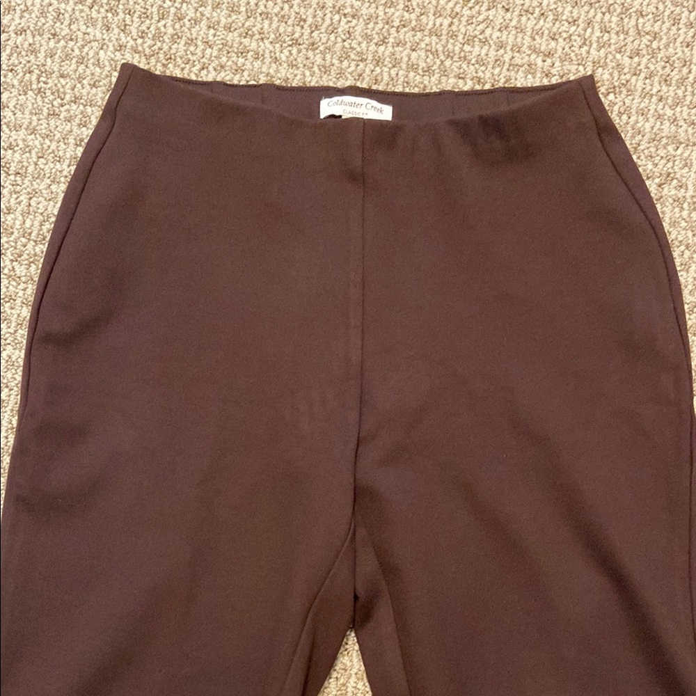 Coldwater Creek Classic Ponte Dress Pants